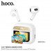 Hoco EW87 Gata True Wireless ANC touch screen BT Headset, BT 5.4, 4h, white