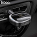 Hoco E80 Travel car Aux BT receiver, 12h, LED display, black