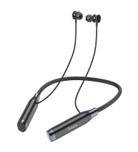 Hoco ES62 Pretty Neck-hang BT Earphones, жесткая дуга на шею, TF, BT 5.3, 120h, black