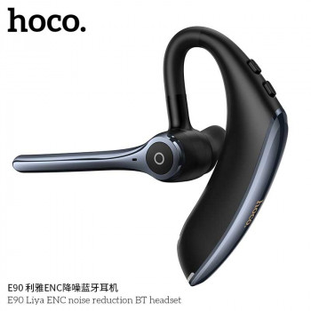 Hoco E90 Liya ENC niose redution BT Headset, моногарнитура, black
