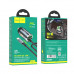 Hoco NZ7 PD20w + QC3.0 Car Charger with cable (Type-C), metal gray