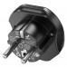 Hoco AC6 Unimpeded universal conversion plug (EU) Black