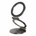 Hoco H102 Whale magnetic ring holder (multi-scene), метал. подставка на стол, grey