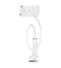 Hoco HD10 Bamboo lazy stand, на стол, white