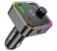 Hoco E81 Fantasy PD30W+QC3.0 Car BT FM Transmitter  30W C+U, black