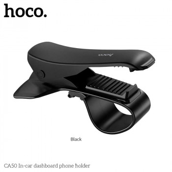 Hoco CA50, на панель прищепка, black