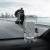 Hoco CA95 Polaris Push-Type Telescopic Suction Type Car Holder, на стекло и панель, black