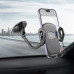 Hoco H10 General Car Holder (windshield), на панель и в стекло, black