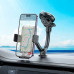 Hoco H27 Rock push-type car holder (center console), на панель и в стекло, black