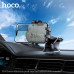 Hoco H54 Brusco ultra-thin push-type car holder (center console), на панель, black