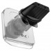 Hoco H42 Crystal Ring Magnetic Car Holder (air outlet), магнитный, в решетку, gray