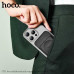 Hoco GT6 Joy multifunctional magnetic card holder, держатель карт, черный