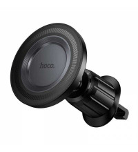 Hoco H106 Carte Magnetic Car Holder (air outlet), магнитный, в решетку, black