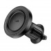 Hoco H56 Show Ring Magnetic Car Holder (air outlet), магнитный, в решетку, black