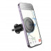 Hoco H56 Show Ring Magnetic Car Holder (air outlet), магнитный, в решетку, black