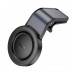 Hoco H59 Show Ring Magnetic L-Type Car Holder (air outlet), магнитный, в решетку, black