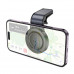 Hoco H59 Show Ring Magnetic L-Type Car Holder (air outlet), магнитный, в решетку, black