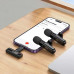Беспроводной микрофон Hoco L20A Fair dual-mic Wireless Microphone iP/Type-C, 3-4h, black