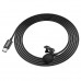 Микрофон петличный Hoco L14 Lavalier Microphone на Type-C, кабель 2м, черный