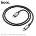 Hoco US10 USB-C to microUSB3.0 data cable, 0.5m, 5Gbps, черный