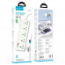 Hoco AC13A Talento 5-position socket (1C3A), AC 2500w, 1.5m, white