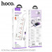 Hoco AC14A Rico 5-position socket, PD30W + USB QC3.0 18w + 2USB 5V3A, 2500w, 1.5m, white