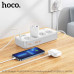 Hoco AC22 Sunlight 4-bit desktop socket EU, PD30W + USB QC3.0 18w + 2USB 5V3A, 2500w, 3m, white