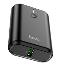 Hoco Q3 10000mah Mayflower Mini Size Power Bank, QC3.0+PD 20w, black