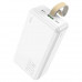 Hoco J87B 30000mah Tacker PD20W+QC3.0 Power Bank, white