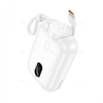 Hoco J130 Peak PD20W 10000mah Power Bank with watch charging cable, white