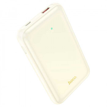 Hoco Q21 Great 22.5W+PD20W 10000mah Power Bank with digital dislay, white