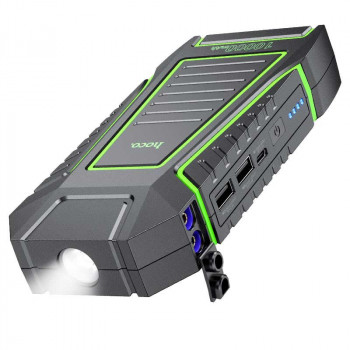 Пуско-зарядное устройство Hoco QS1 Spring Car Emergency Start-up power bank 10000 mah, black