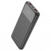 Hoco J121 10000mah Fast 22.5W + PD20w fully compatible power bank, PD20W+QC3.0, LED, black