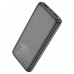 Hoco J121 10000mah Fast 22.5W + PD20w fully compatible power bank, PD20W+QC3.0, LED, black
