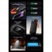 Hoco DB33 Plus Rising 30000mah Sun Solar Power Bank, 4xU+1xC, QC+PD, build-in C+L+M cables, black