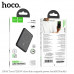 Hoco J140A 5000mah Tony PD20W Magnetic ultra-thin Power Bank, black