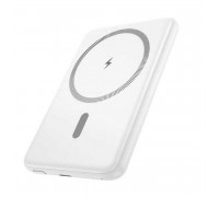 Hoco J140A 5000mah Tony PD20W Magnetic ultra-thin Power Bank, white