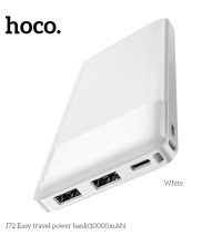 Hoco J72 10000mah Easy Travel Power Bank, white