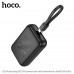 Hoco Q33 Outstanding PD20W 10000mah Power Bank, QC3.0, PD20w, LED, build-in C&L cables, black