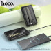 Hoco Q37 Graceful 22.5+PD20W 10000mah Power Bank, LED, build-in C&L cables, black