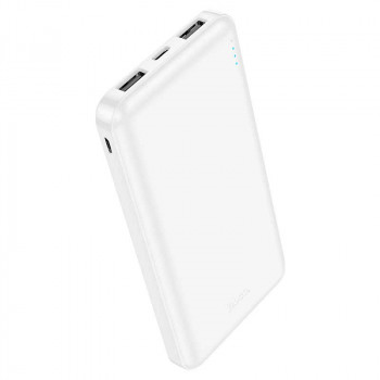 Hoco J100 High-ranking 10000mah Power Bank, white