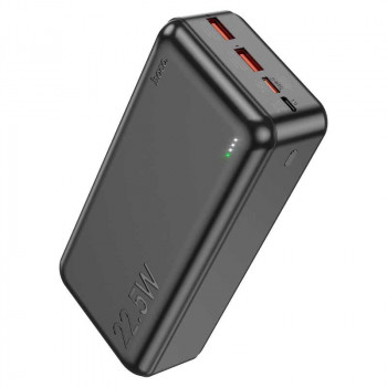 Hoco J101B 30000mah Astute 22.5W Fully compatible Power Bank, PD20W+QC3.0, black