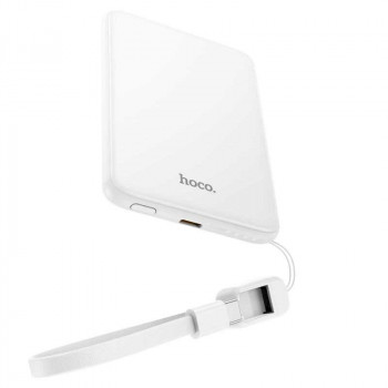Hoco J140 5000mah Tony PD20W ultra-thin Power Bank, white