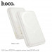 Hoco J141 10000mah Grace PD20W Magnetic ultra-thin Power Bank, white