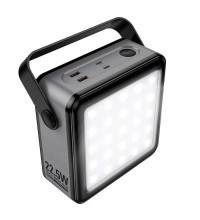 Hoco J161 80000mah Power Bank, U+U+C, QC+PD20w, SCP 22.5w, LED, black