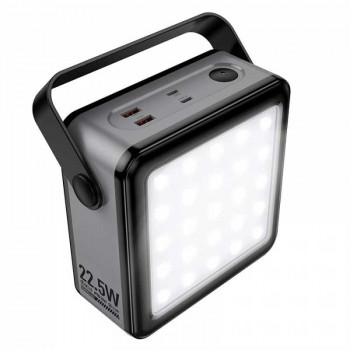 Hoco J161 80000mah Power Bank, U+U+C, QC+PD20w, SCP 22.5w, LED, black