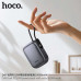 Hoco Q49 Peak PD20W 10000mah Power Bank, QC3.0, PD20w, LED, build-in C&L cables, black