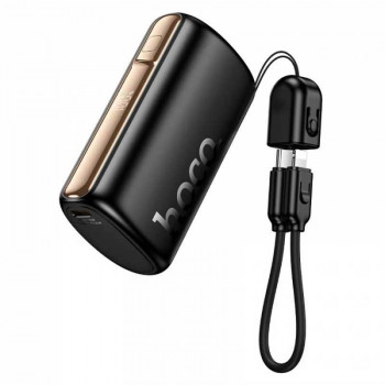 Hoco Q50 Victory PD20W 10000mah Power Bank with cable, QC3.0, PD20w, LED, black