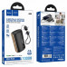 Hoco Q50 Victory PD20W 10000mah Power Bank with cable, QC3.0, PD20w, LED, black