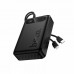Hoco j171A Edge 22.W+PD20W 20000mah Power Bank, QC3.0, PD20w, LED, build-in C&L cables, black